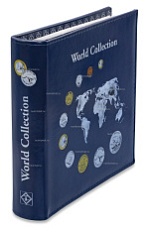 Альбом для монет с 5 листами, формат "Numis", Синий, "World collection", LEUCHTTURM, 324055 — Фото №1