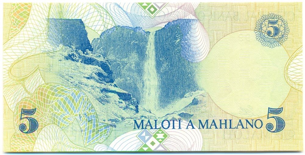 5 малоти 1989 года Лесото — Фото №2