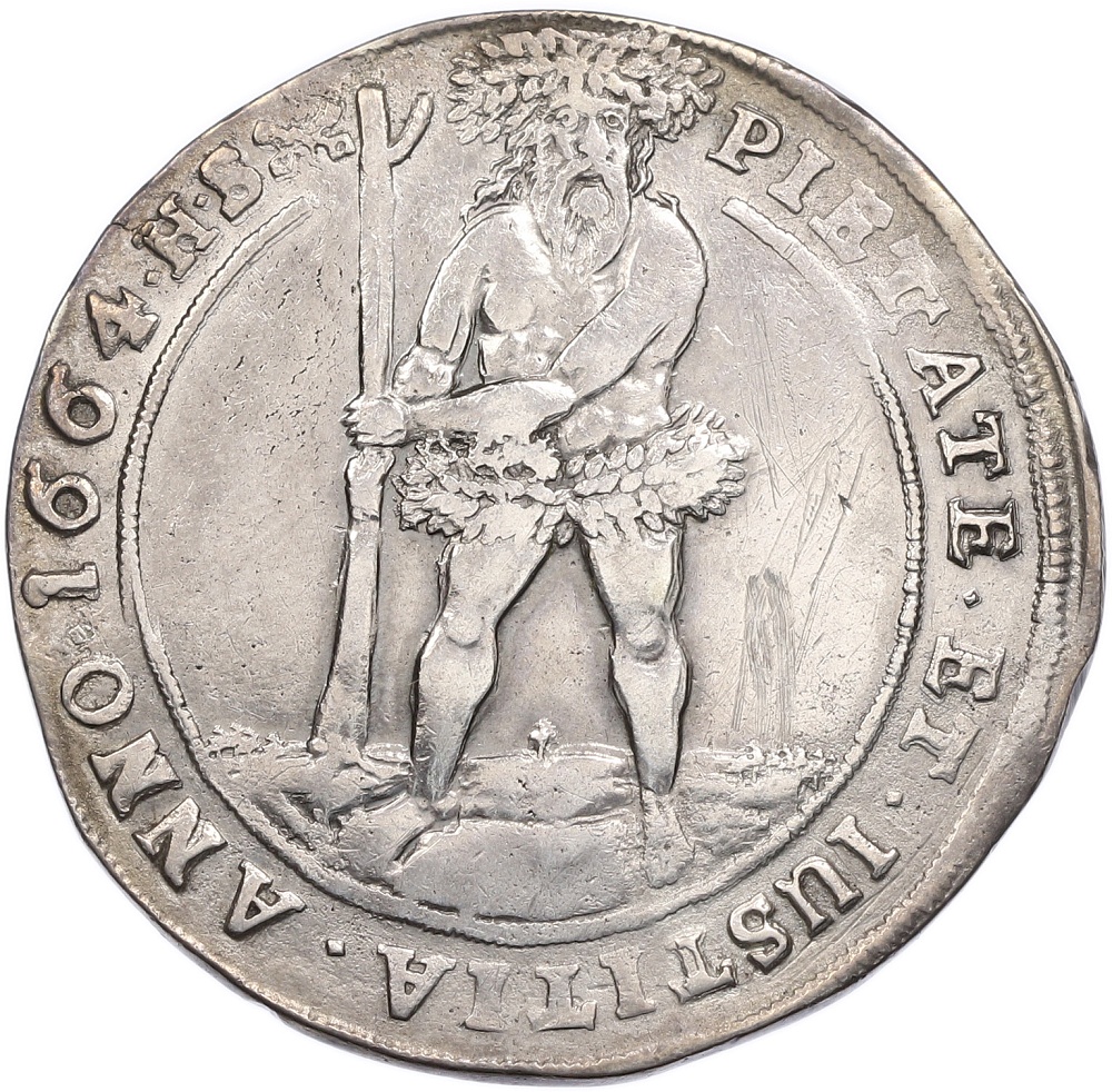 1 талер 1664 года Брауншвейг-Люнебург-Калленберг-Ганновер — Фото №1