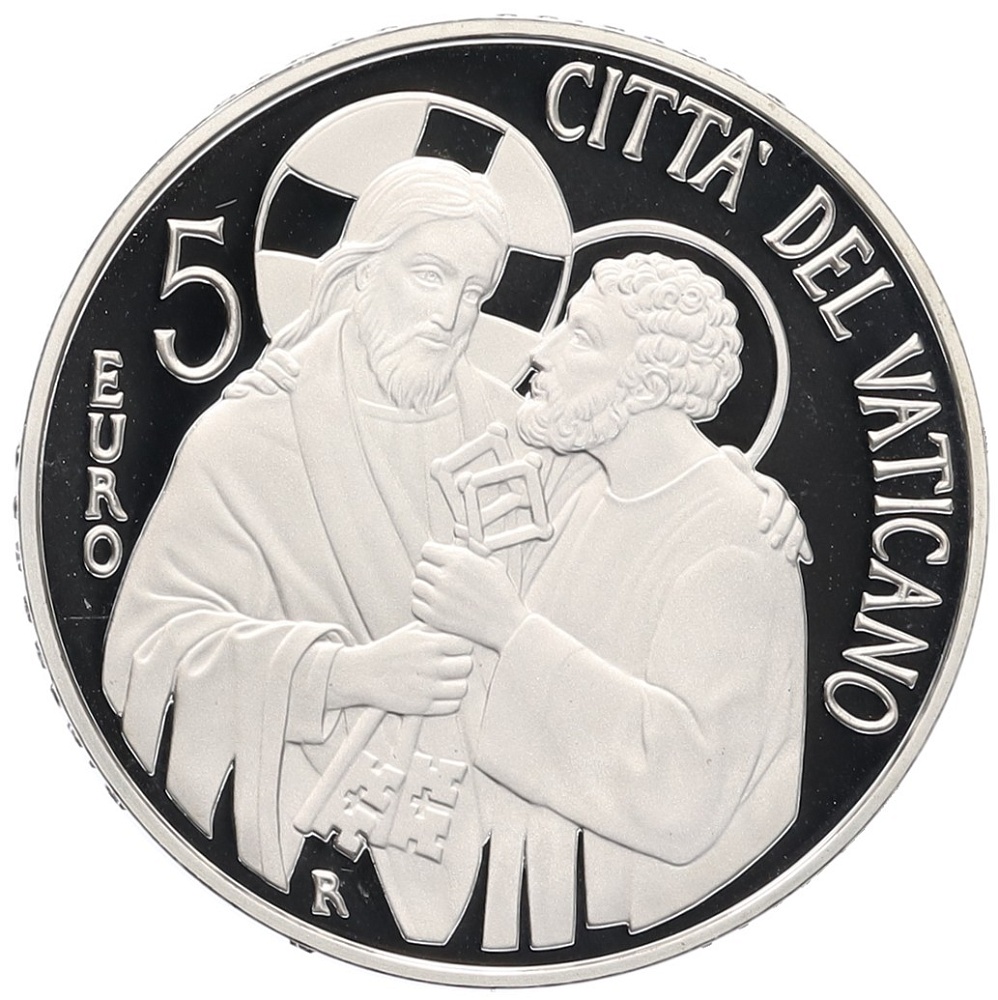 5 евро 2013 года Ватикан «Понтификация Папы Римского Франциска» — Фото №1