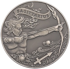 1 рубль 2015 года Белоруссия «Знаки зодиака — Стрелец» — Фото №1