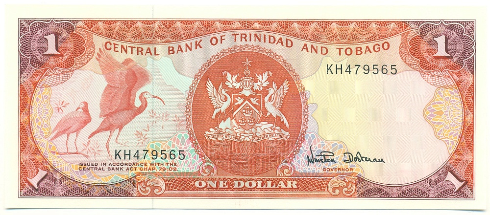 1 доллар 1985 года Тринидад и Тобаго — Фото №1