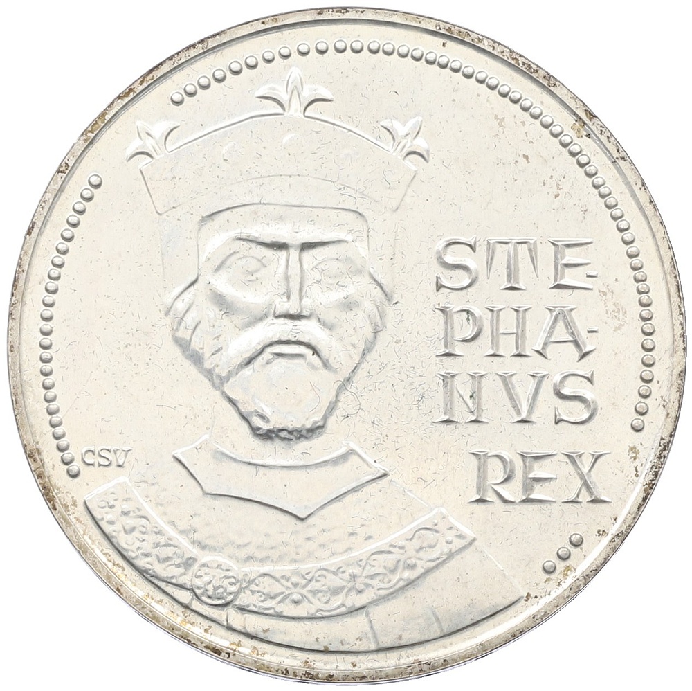 100 форинтов 1972 года Венгрия «1000 лет со дня рождения Иштвана I Святого» — Фото №1