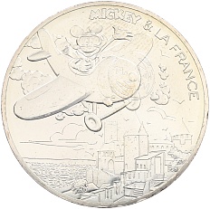 10 евро 2018 года Франция «Микки Маус и Франция — Окситания» — Фото №1