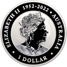 1 доллар 2023 года Австралия «Австралийский клинохвостый орел» — Фото №2