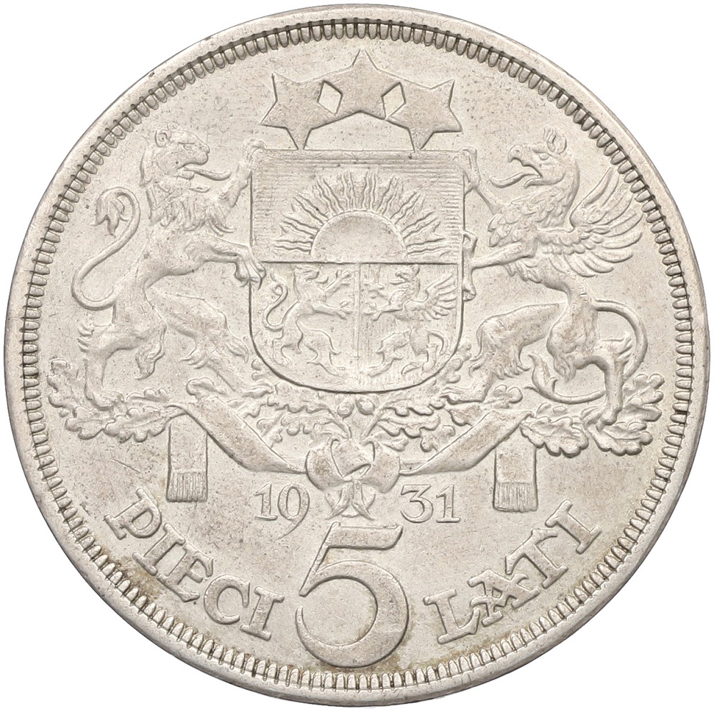 5 лат 1931 года Латвия — Фото №1