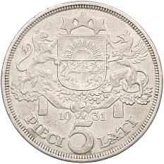 5 лат 1931 года Латвия — Фото №1