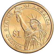 1 доллар 2012 года D США «21-й президент США Честер Артур» — Фото №2