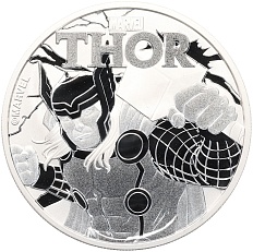 1 доллар 2018 года Тувалу «Комиксы Marvel — Тор» — Фото №1