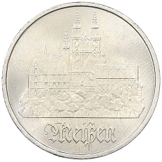 5 марок 1972 года Восточная Германия (ГДР) «Город Мейсен» — Фото №1