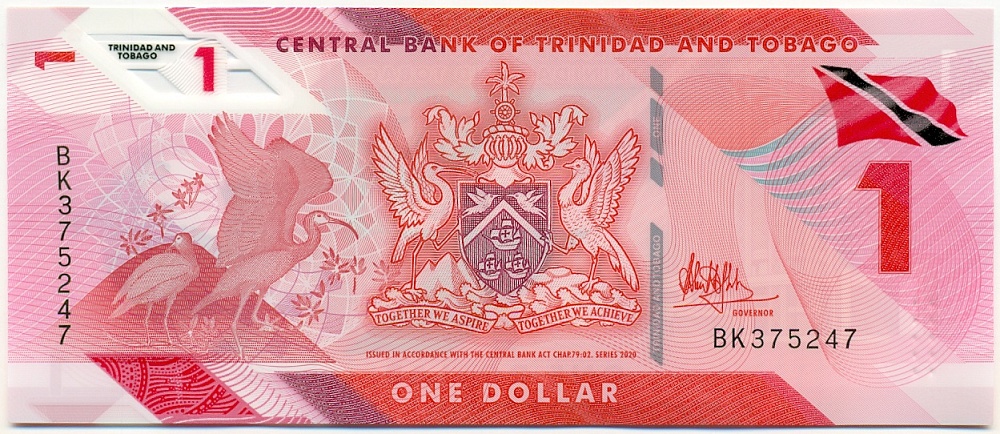 1 доллар 2020 года Тринидад и Тобаго — Фото №1
