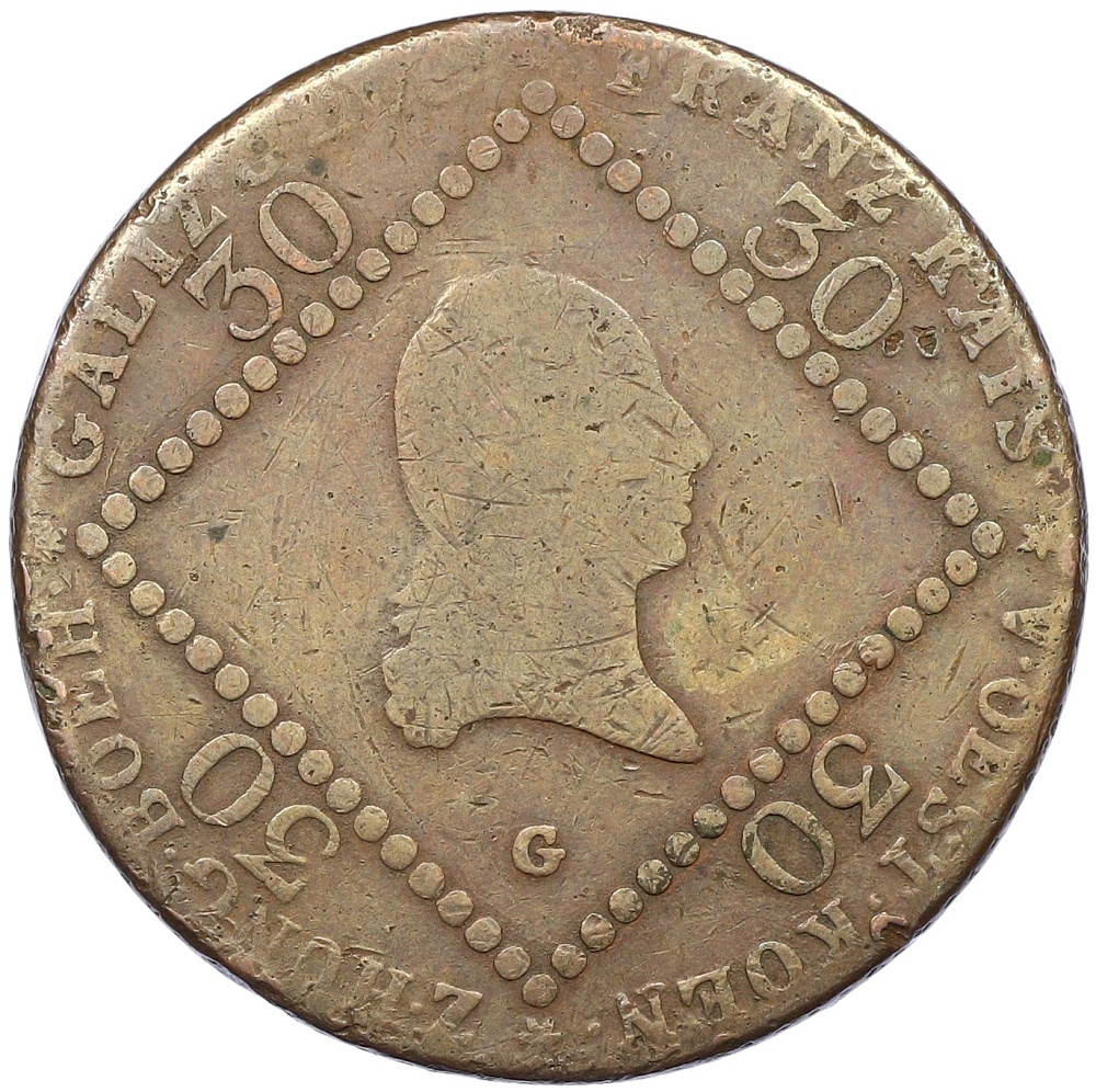 30 крейцеров 1807 года G Австрия — Фото №2