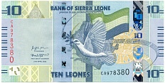 10 леоне 2022 года Сьерра-Леоне — Фото №1