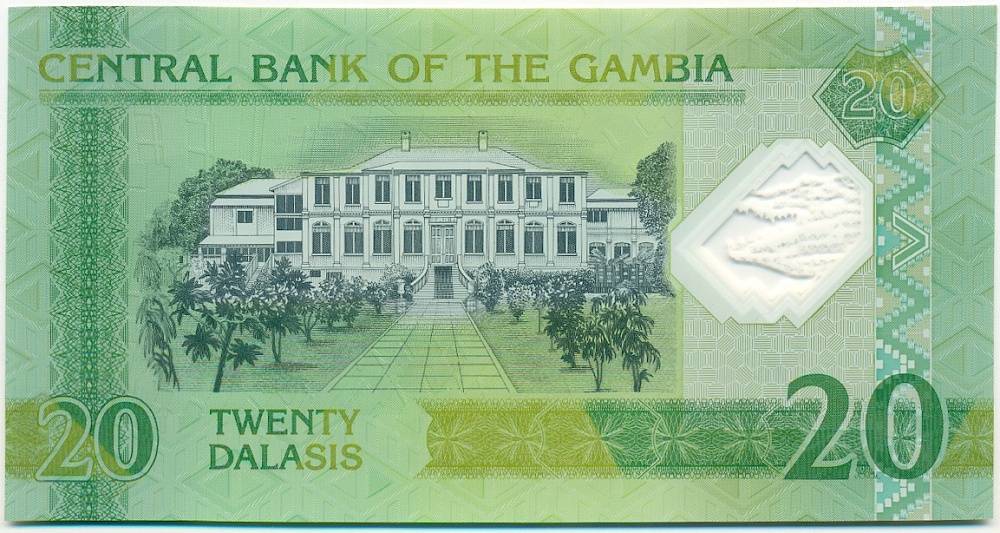 20 даласи 2014 года Гамбия «20 лет прогресса и самостоятельности» — Фото №2