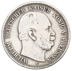 2 марки 1876 года C Германия (Пруссия) — Фото №1