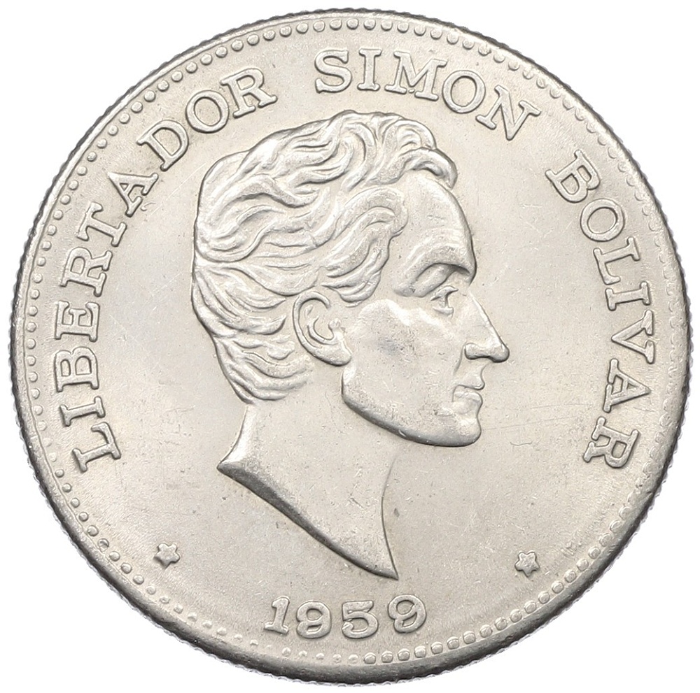 50 сентаво 1959 года Колумбия — Фото №1