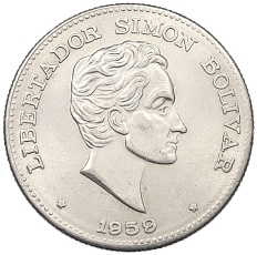 50 сентаво 1959 года Колумбия — Фото №1