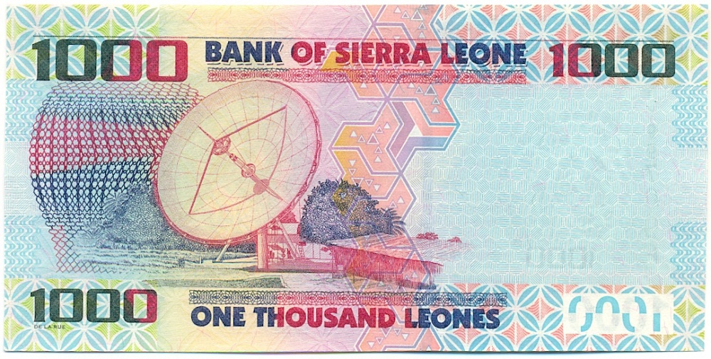 1000 леоне 2013 года Сьерра-Леоне — Фото №2