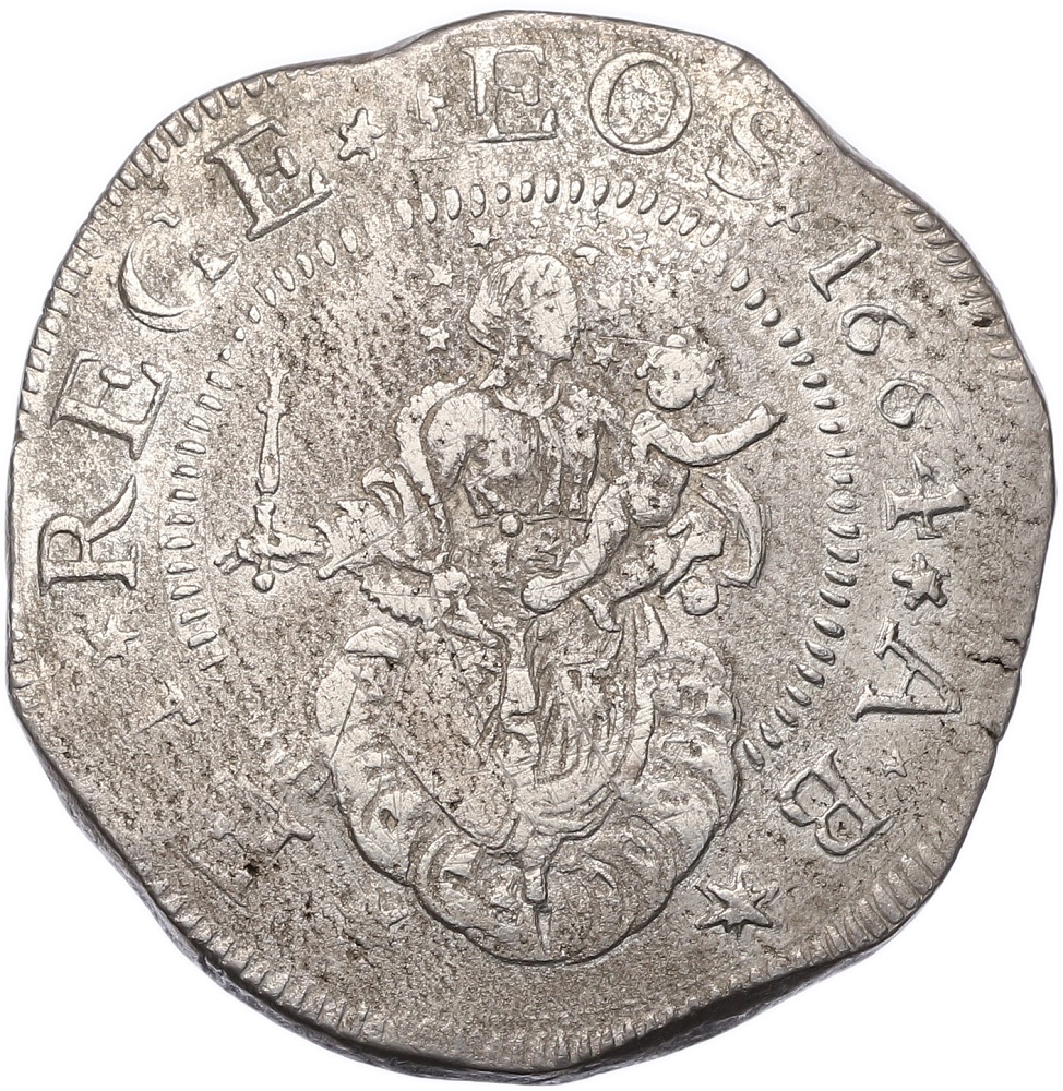 1 скудо 1664 года Генуя — Фото №1