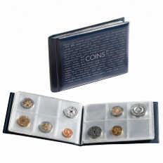 Карманный альбом для монет на 48 ячеек, LEUCHTTURM, 314775 — Фото №1