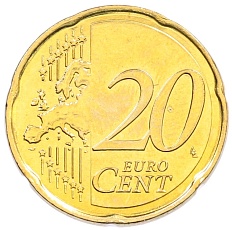 20 евроцентов 2008 года Мальта — Фото №2