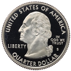 1/4 доллара (25 центов) 1999 года S США «Штаты и территории — Коннектикут» — Фото №2