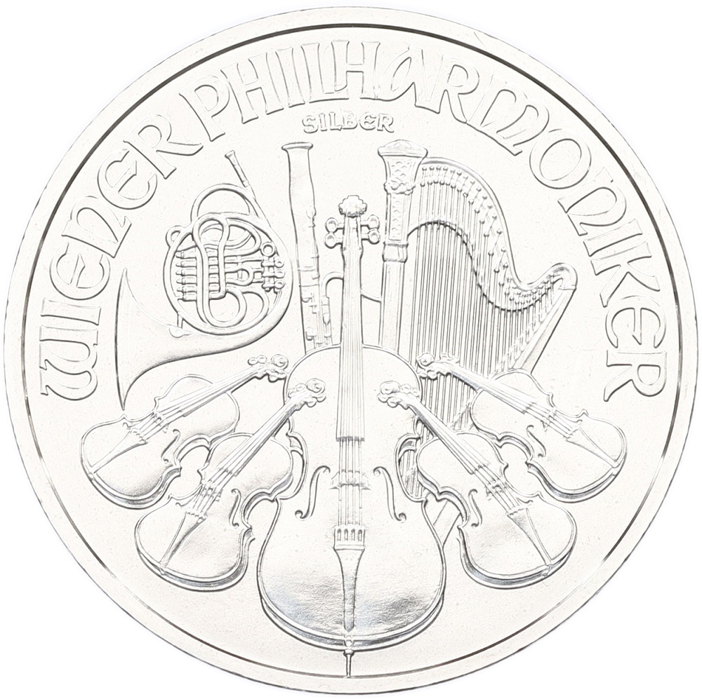 1.50 евро 2023 года Австрия «Венская филармония» — Фото №1