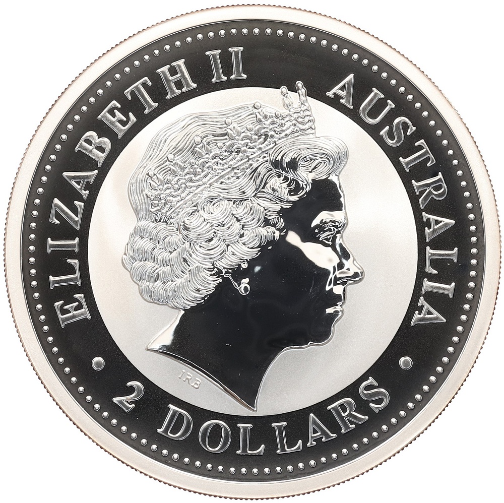 2 доллара 2003 года Австралия «Китайский гороскоп — Год козы» — Фото №2