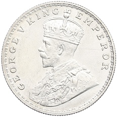 1 рупия 1920 года Британская Индия — Фото №2