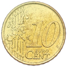 10 евроцентов 2001 года Монако — Фото №2