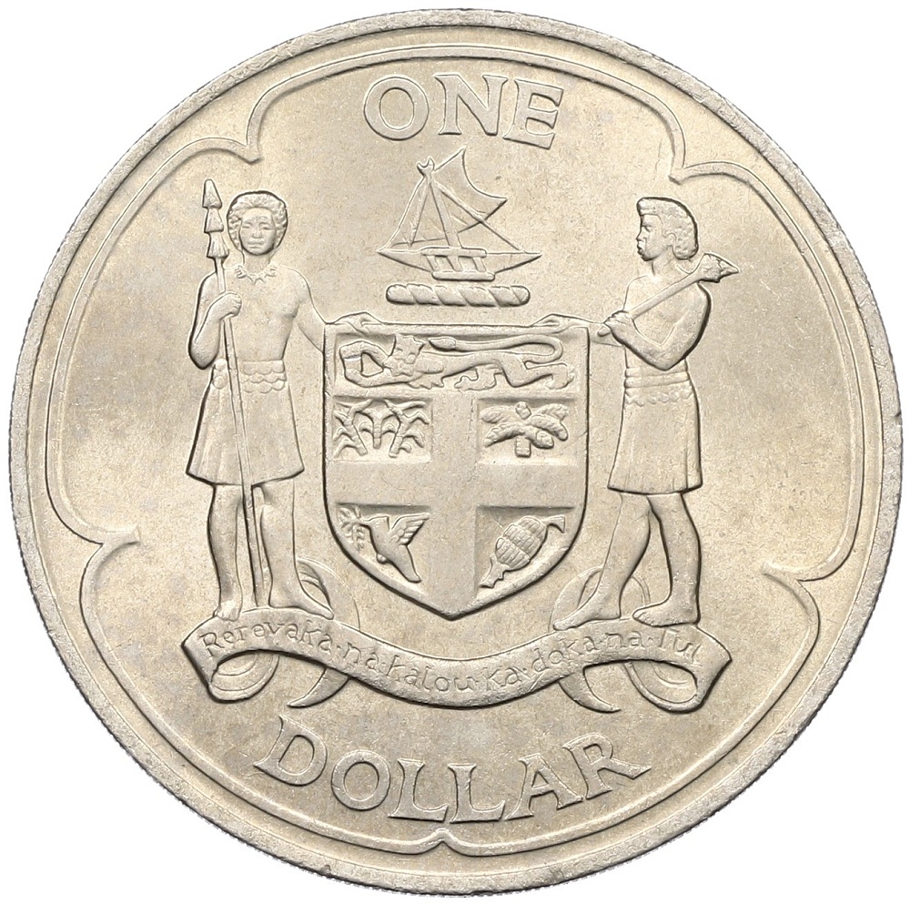 1 доллар 1969 года Фиджи — Фото №1