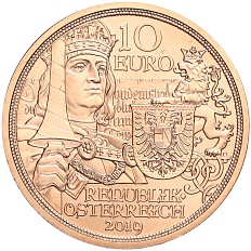 10 евро 2019 года Австрия «Рыцарские истории — Рыцарство» — Фото №2