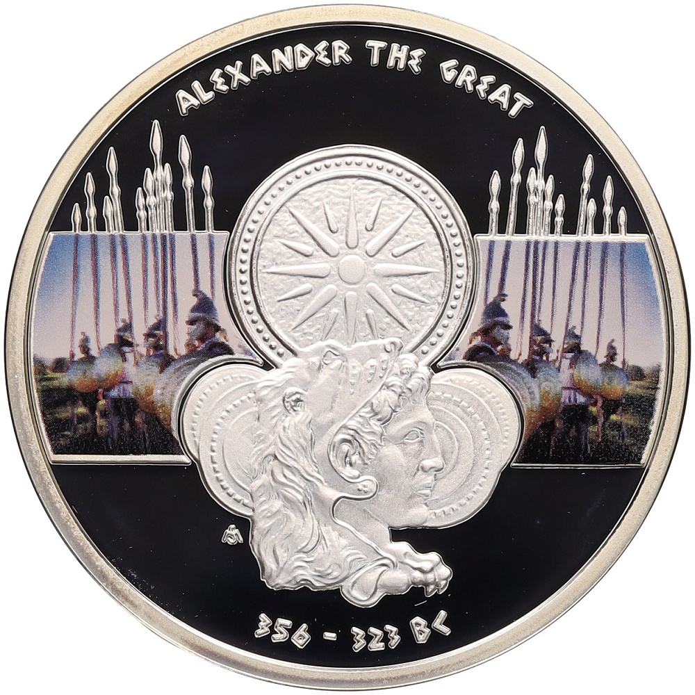 1 доллар 2011 года Ниуэ «Александр Македонский» — Фото №1