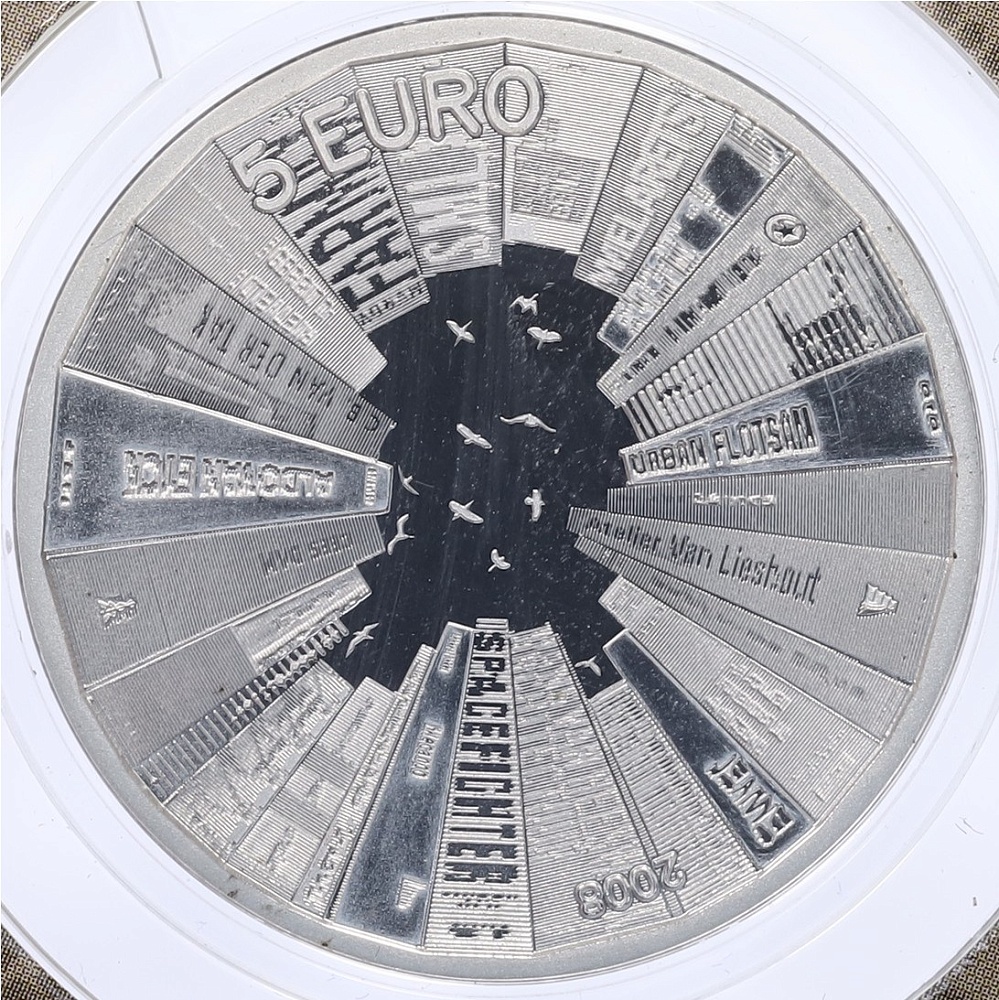 5 евро 2008 года Нидерланды «Нидерландская архитектура» (в буклете) — Фото №1