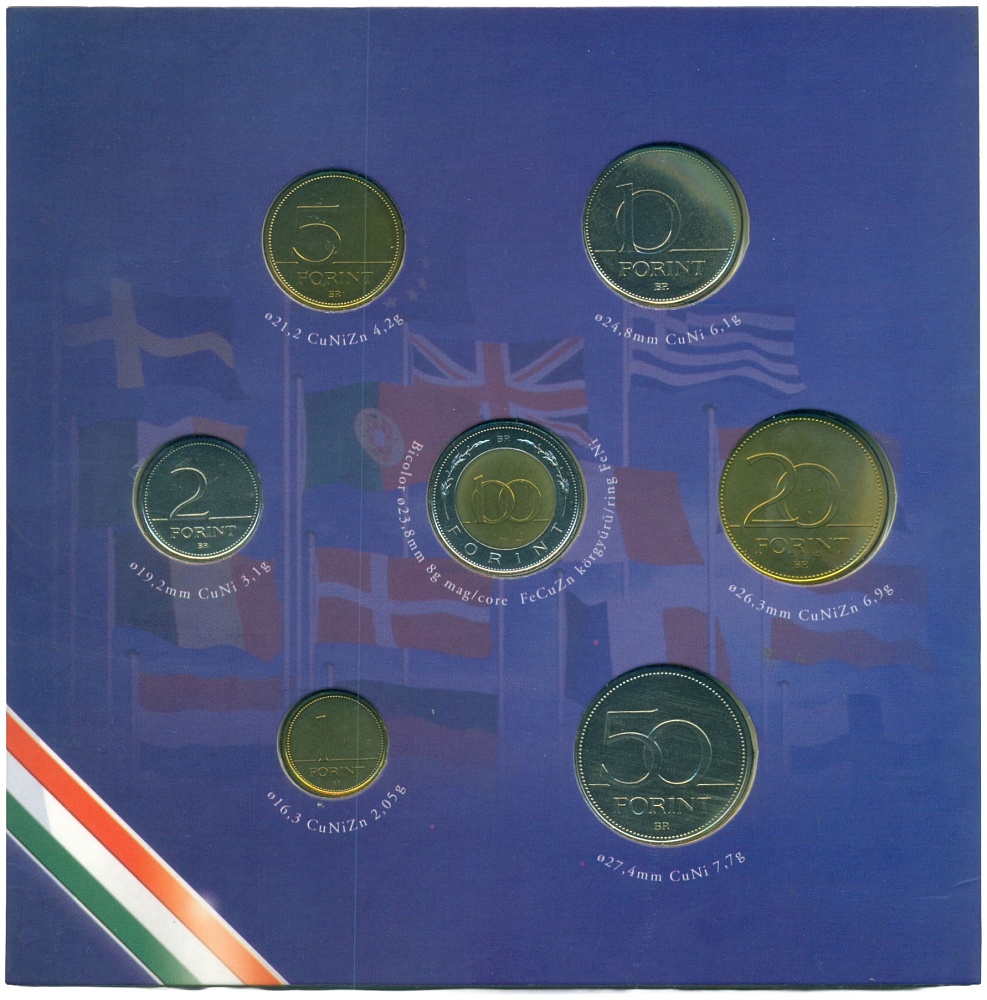 Годовой набор монет 2004 года Венгрия — Фото №1