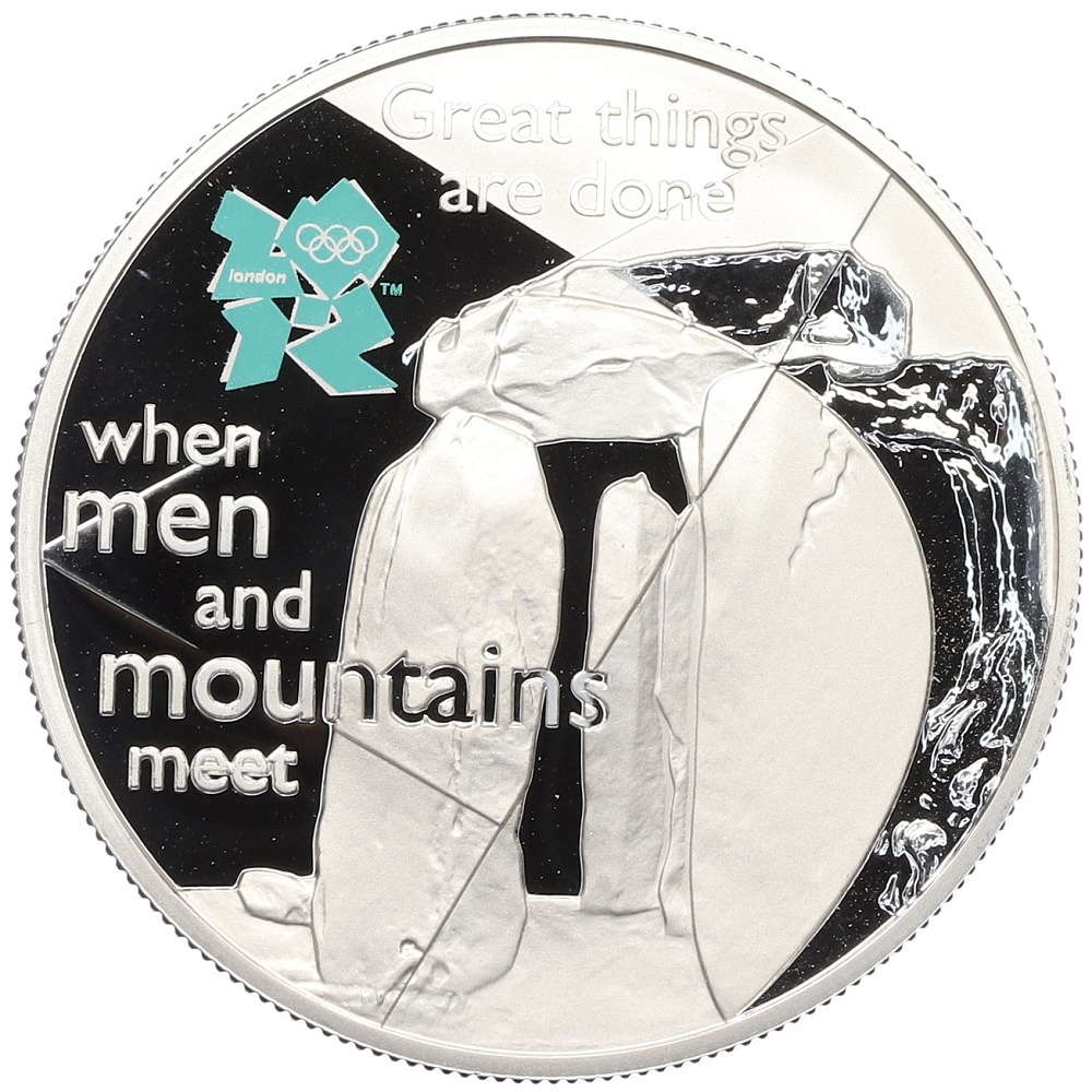 5 фунтов 2009 года Великобритания «XXX летние Олимпийские Игры — Празднование в Британии (Стоунхендж)» — Фото №1