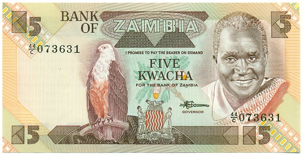 5 квача 1986 года Замбия — Фото №1
