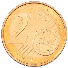 2 евроцента 2000 года Финляндия — Фото №2