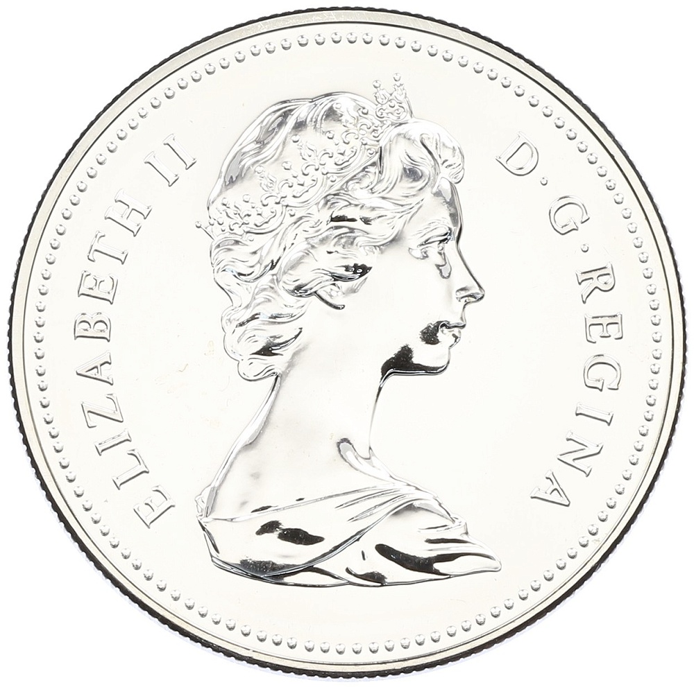 1 доллар 1979 года Канада «300 лет кораблю Грифон» — Фото №2