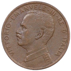 1 чентезимо 1915 года Италия — Фото №2