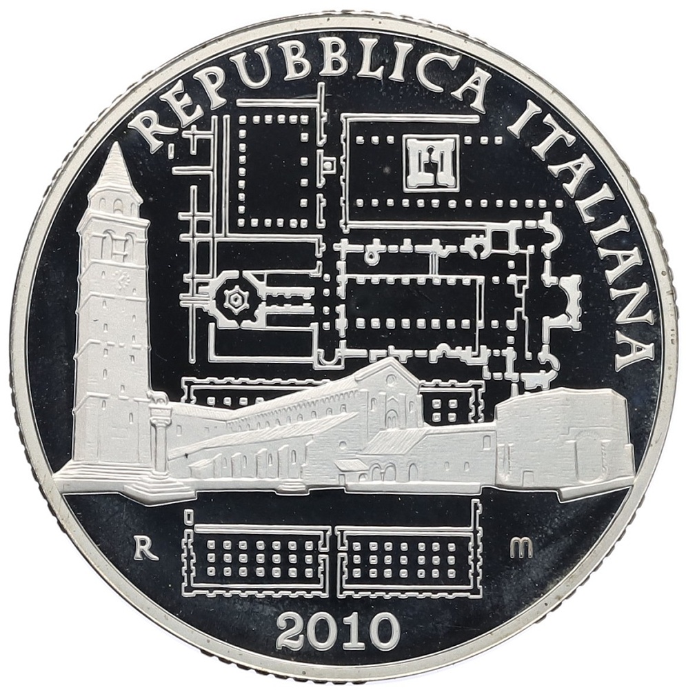 10 евро 2010 года Италия «Искусство Италии — Аквилея» — Фото №2