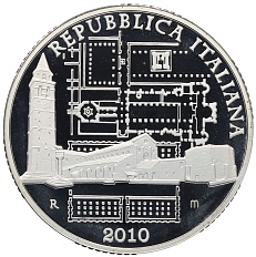 10 евро 2010 года Италия «Искусство Италии — Аквилея» — Фото №2
