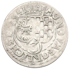 3 крейцера 1617 года Силезия-Лигниц-Бриг — Фото №1