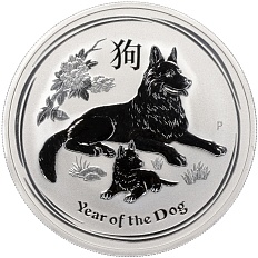 1 доллар 2018 года Австралия «Китайский гороскоп — Год собаки» — Фото №1