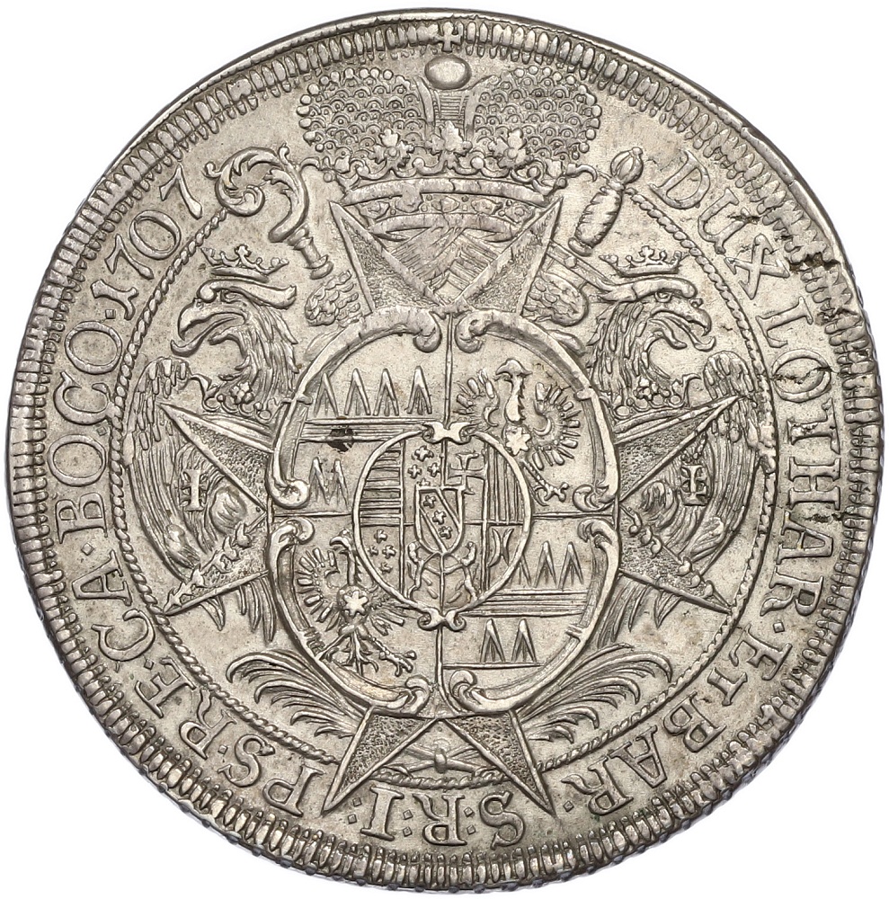 1 талер 1707 года Оломоуц (Карл III Иосиф Лотарингский) — Фото №2