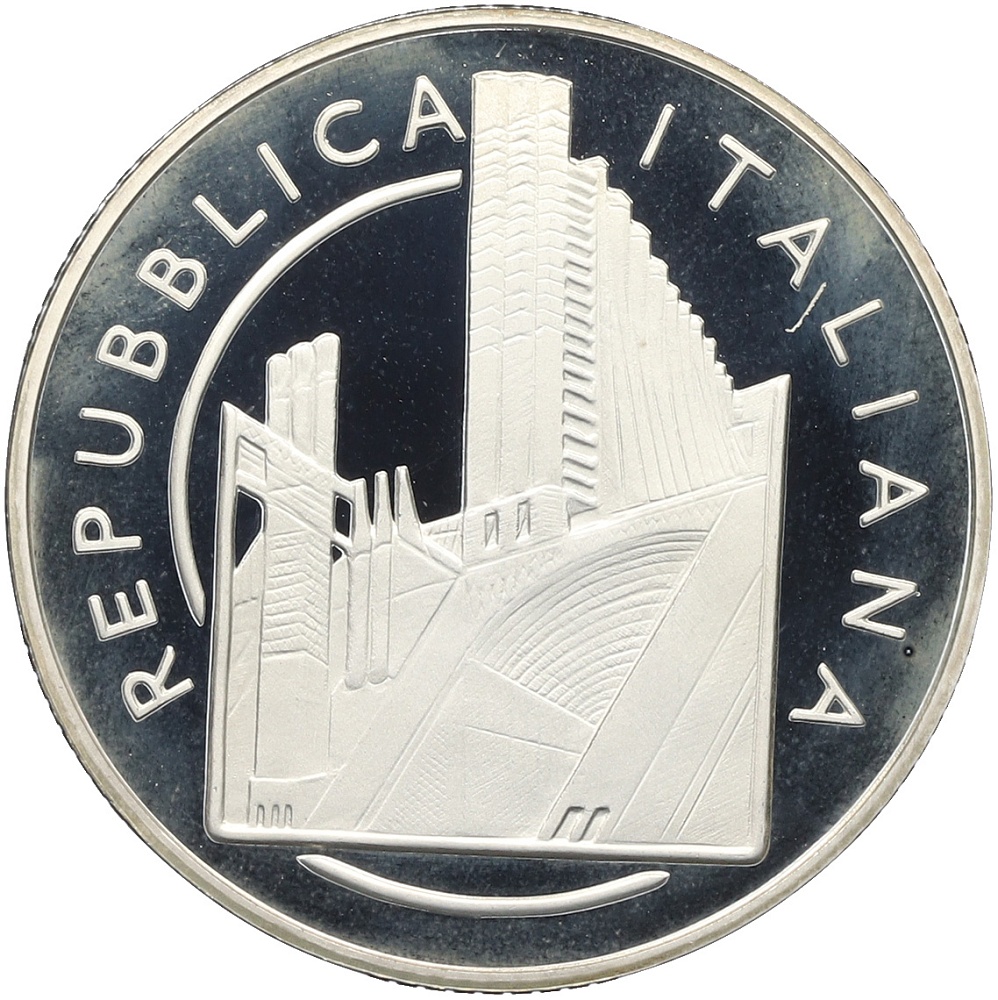 10 евро 2009 года Италия «100 лет Футуризму» — Фото №2
