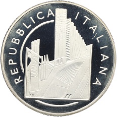 10 евро 2009 года Италия «100 лет Футуризму» — Фото №2