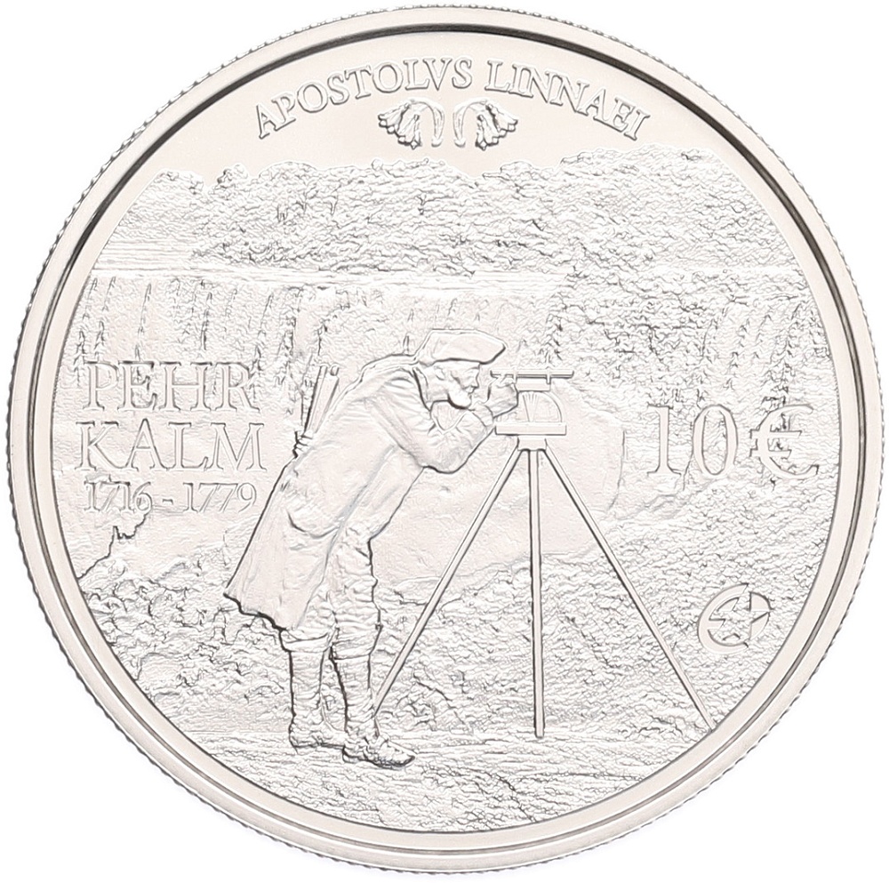 10 евро 2011 года Финляндия «Пер Кальм» — Фото №1