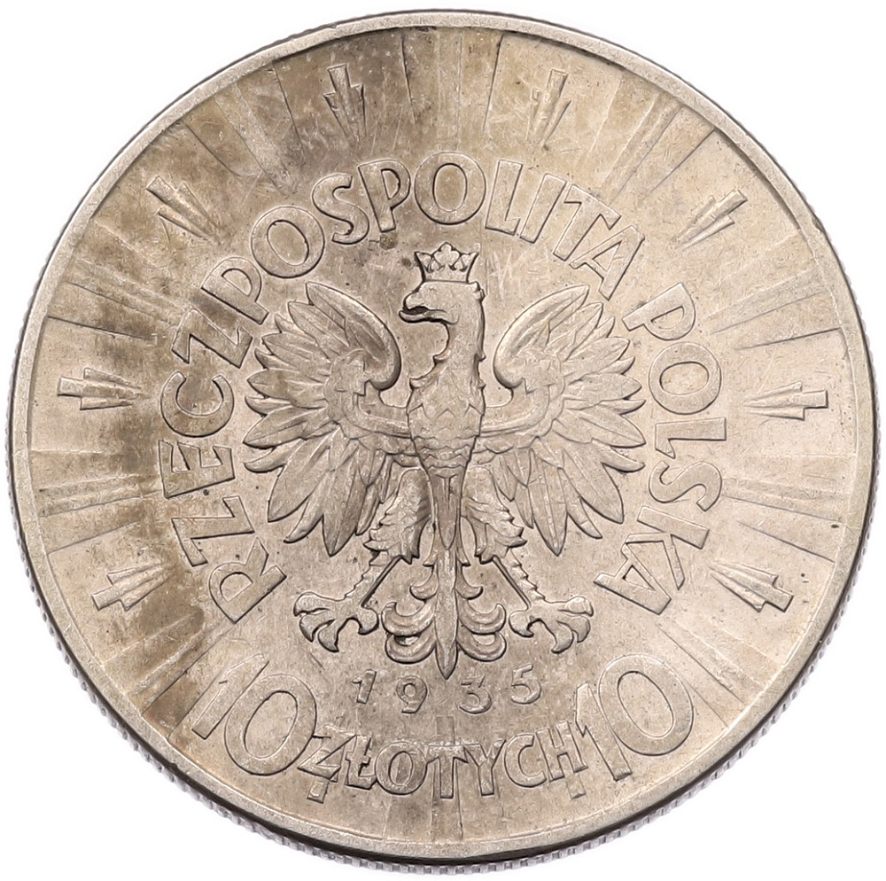 10 злотых 1935 года Польша — Фото №1