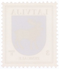 Почтовая марка 3 сантима 2006 года Латвия — Фото №2